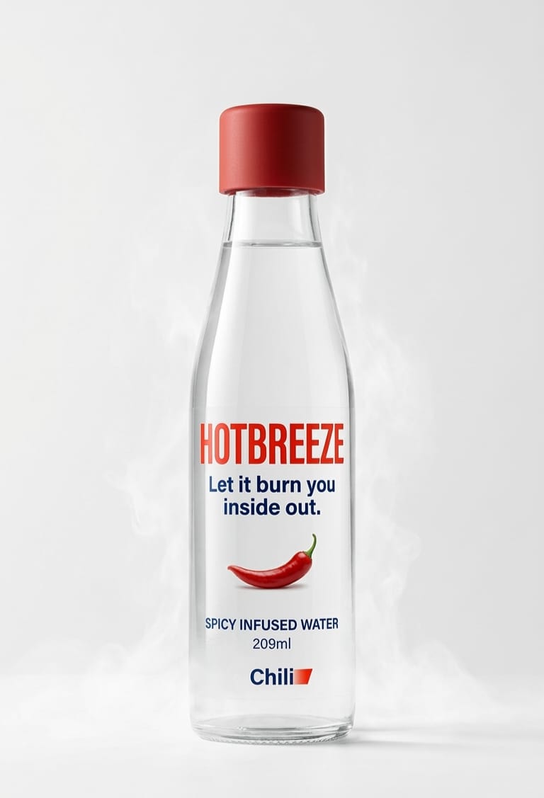HOTBREEZE Chili — Spicy Infused Water 209ml